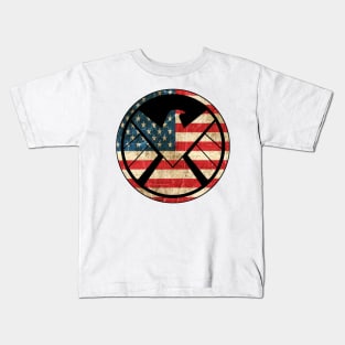 Shield Of Justice Kids T-Shirt